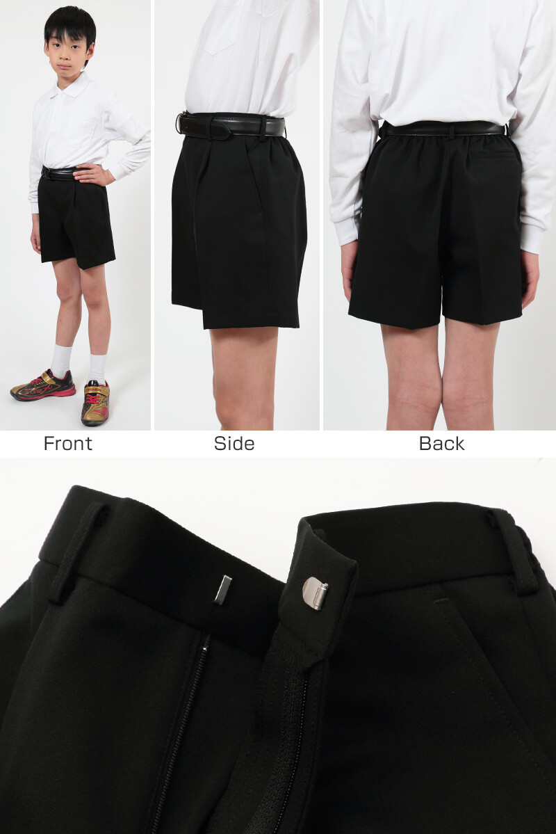 トンボ学生服 小学生半サムパンツ (140cmA～160cmA) (トンボ TOMBOW 丸洗いOK ハーフパンツ)  (在庫限り)