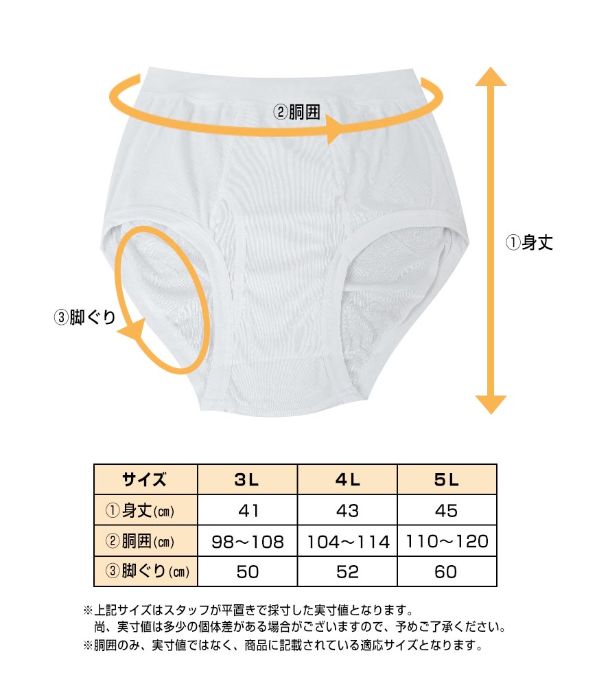 ブリーフ 綿100% 大きいサイズ 2枚組 3L~5L (メンズ 下着 パンツ 綿 ゆったり インナー 白 グレー)