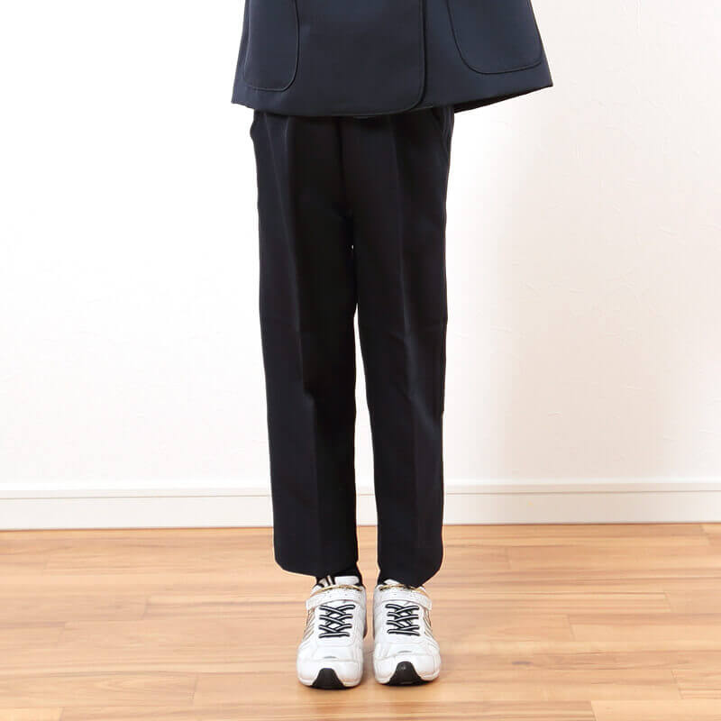 学生ズボン 学生服 ズボン 総ゴム 120cmA～160cmA (長ズボン イートン学生服 男子 男児 バンクール 120cmA 130cmA 140cmA 150cmA 160cmA) (取寄せ)