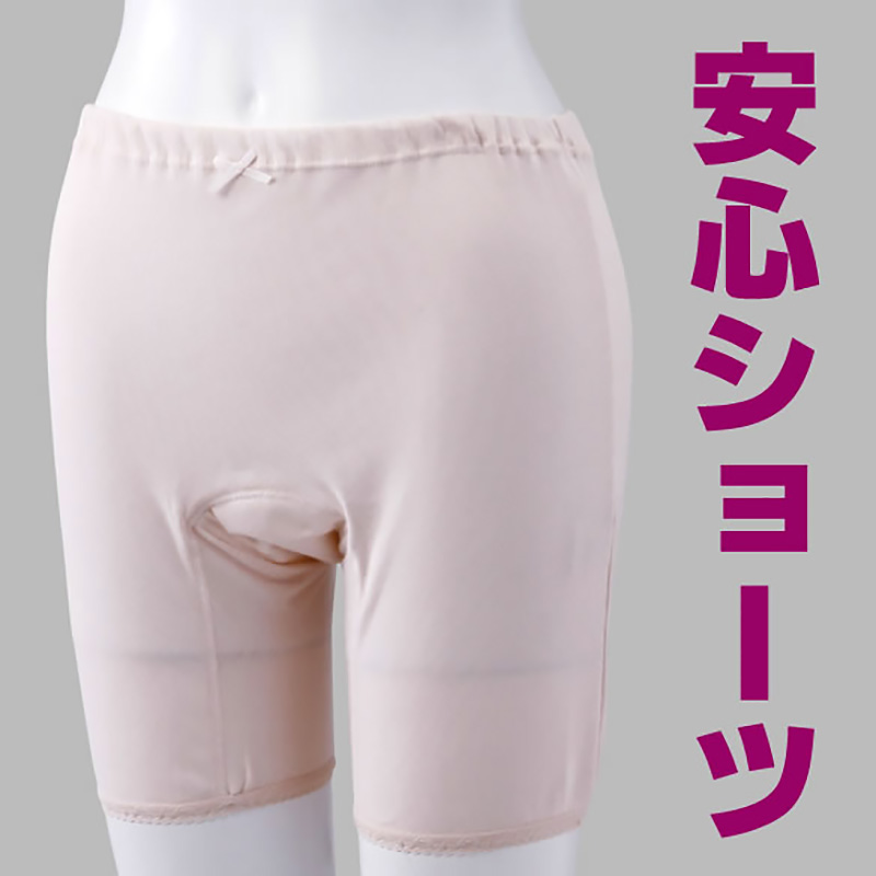 安心ショーツ 腰ゴムショーツ S~3L (レディース 綿100% 尿漏れ 介護ショーツ) (介護用品) (取寄せ)