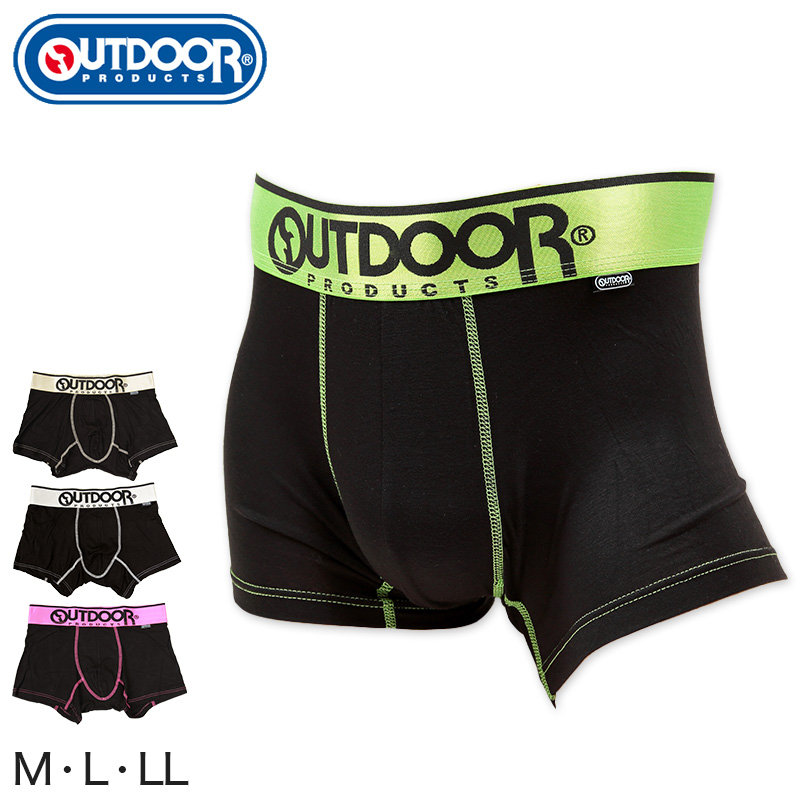 OUTDOOR PRODUCTS レーヨン混 ボクサーブリーフ 前とじ M～LL (下着 メンズ パンツ ボクサーブリーフ 綿)