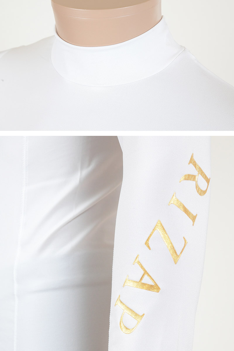 ライザップ メンズ コンプレッション ハイネック 長袖シャツ M~LL (RIZAP 男性 紳士 Tシャツ スポーツ ヨガ フィットネス トレーニング 筋トレ ジム 運動 普段使い 日常使い アンダーウェア インナー 白 黒 グレー) 【在庫限り】