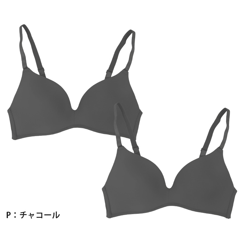 スポーツブラ レディース スポブラ ブラジャー ノンワイヤー モールドブラ 綿混 2枚セット M～LL モールドカップ 締め付けない ジュニア 下着 インナー