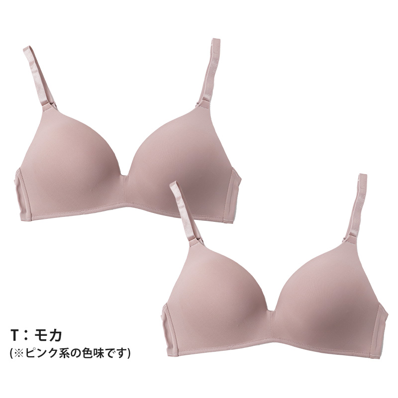 スポーツブラ レディース スポブラ ブラジャー ノンワイヤー モールドブラ 綿混 2枚セット M～LL モールドカップ 締め付けない ジュニア 下着 インナー
