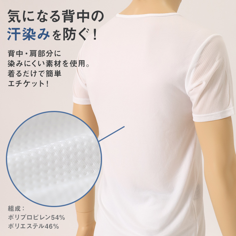 メンズ インナー 乳首透けにくい 胸二重 サーフシャツ 接触冷感 Vネック ノースリーブ M L LL 乳首 隠し 透け 防止 運動 スポーツ 夏 男性 下着 肌着 白 黒 吸汗速乾 UV対策 紫外線対策 (在庫限り)