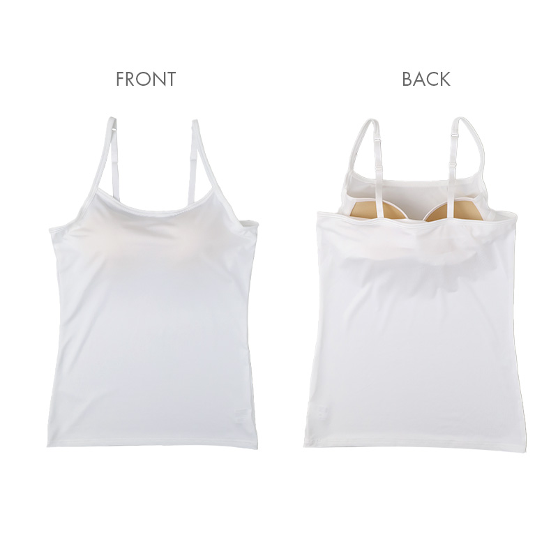 レディース カップ付きインナー タンクトップ ブラトップ DRYインナー M L LL 3L 速乾 UVカット インナーシャツ ノンワイヤー カップ付き タンクトップインナー レディースインナー 伸縮 快適インナー 女性下着 夏インナー さらさら 汗対策