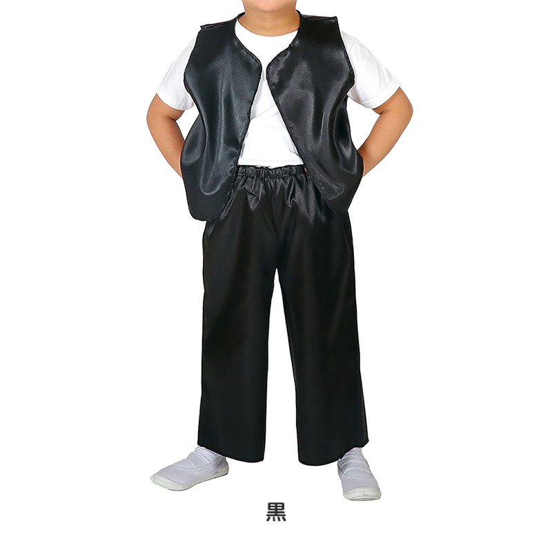 ワンピース サテン キッズ 衣装 パフスリーブ フリーサイズ ダンス衣装 コスプレ 子供用 発表会 イベント衣装 かわいい 光沢素材 ワンピ ドレス お遊戯会 運動会 軽量 簡単コーデ 衣装ベース ステージ衣装 (取寄せ)