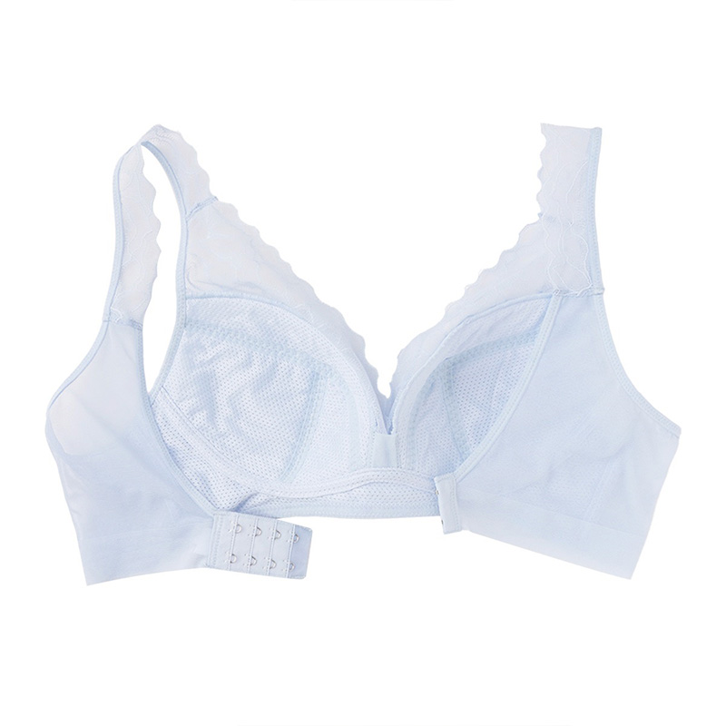 アツギ ブラジャー ノンワイヤー レディース シームレスカップ 軽い 軽量 レースブラ 脇肉すっきり M L LL 夏 ブラ 下着 インナー 吸汗速乾 メッシュカップ 脇高ブラ 4列ホック 美胸 レディースブラ