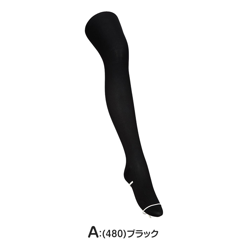 レディース タイツ 170デニール相当 レーヨン混 裏起毛 リブタイツ 厚手 防寒 保温 M-L L-LL 冬用 あったか 婦人 女性 ピーチ裏起毛 1×1リブ調 幅広ウエストゴム 後ろマチ フラットシーム ヌードトウ バックマーク パンティストッキング 通勤