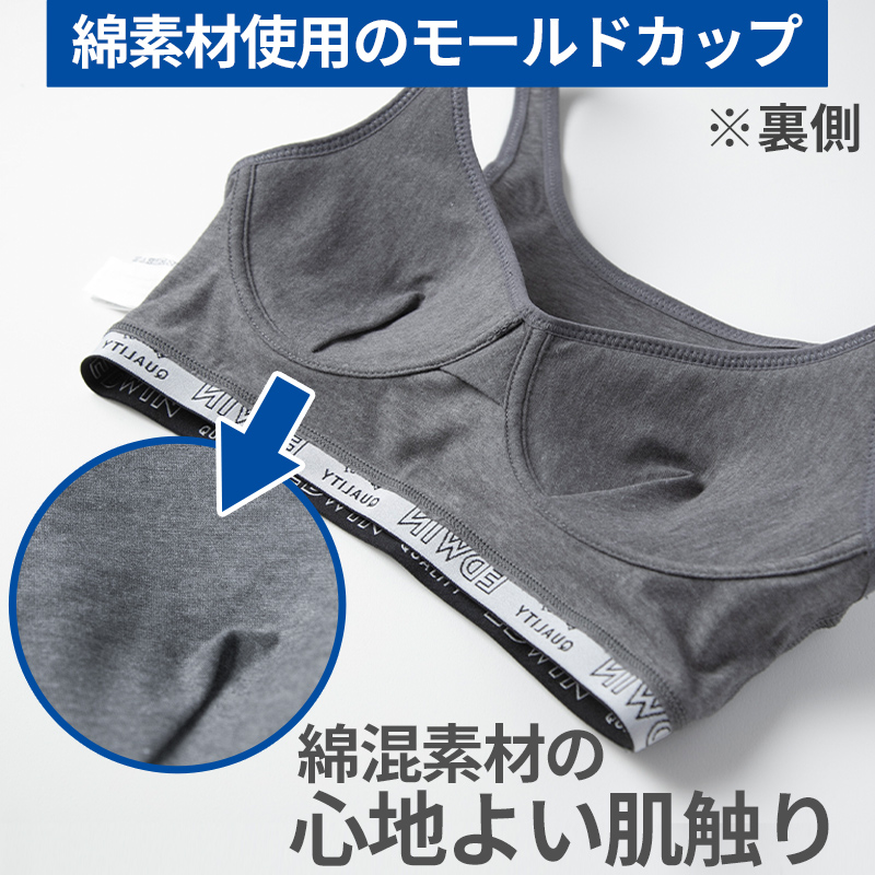 EDWIN レディース ショーツ 1分丈 綿素材 優しい肌触り フィット感 やわらか ストレッチ 動きやすい 下着 インナー 女子 黒 グレー チャコール M L M・L