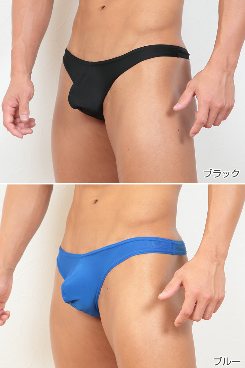 Tバック ビキニブリーフ セクシー メンズ M～3L (M L LL 3L 大きいサイズ ブリーフ 下着 男性 ビズフィット Bizfit)