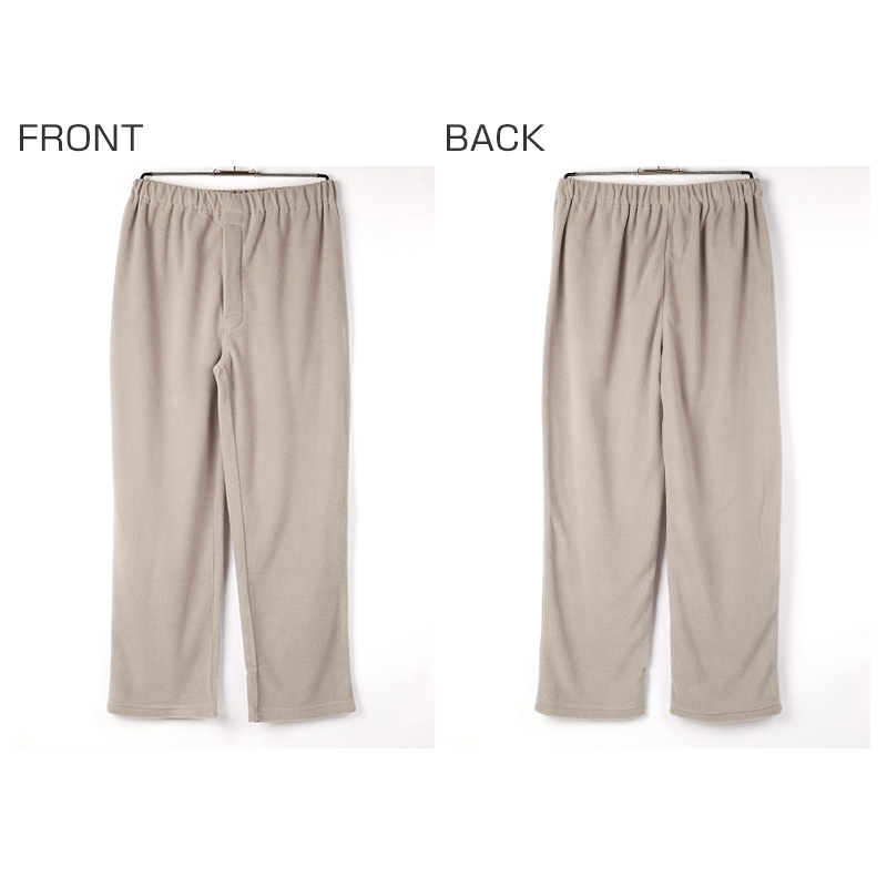 フリース ルームウェア メンズ パジャマ 上下セット 長袖 冬 保温 丸首 クルーネック 前閉じ 部屋着 M L LL 紳士 無地 セットアップ シンプル リラックスウェア ナイトウェア 寝巻き もこもこ ふんわり やわらか 暖かい あったか おしゃれ プレゼント ギフト