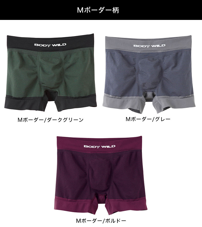 グンゼ ボディワイルド ボクサーパンツ BODYWILD メンズ 前開き M~LL (GUNZE 男性 紳士 パンツ 下着 肌着 インナー インナーウェアー ドライ アンダーウェアー 立体成型 M L LL) 【在庫限り】