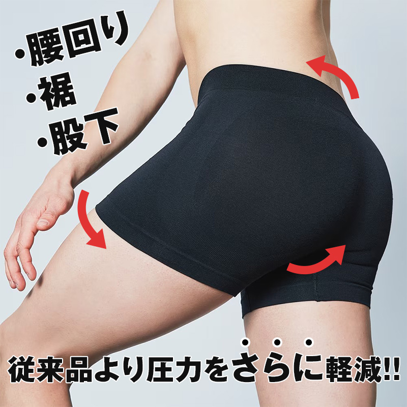 グンゼ ボディワイルド 立体成型 ボクサーパンツ M～LL (メンズ ボクサー パンツ 下着 ボクサーブリーフ インナー BODYWILD M L LL 縫い目 少ない 前とじ)