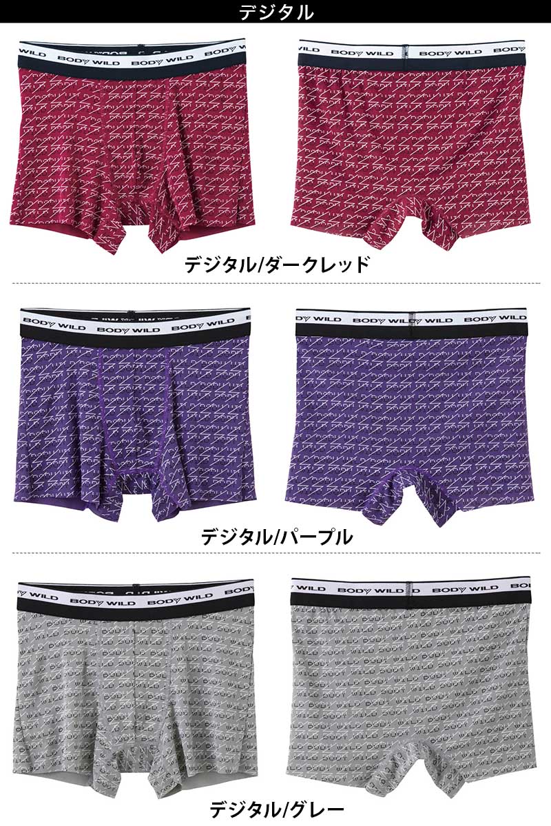 グンゼ ボディワイルド カットオフ ボクサーパンツ bodyWiid 下着 前とじ M~LL (GUNZE BODYWILD メンズ 男性 パンツ インナー ボクサーブリーフ アンダーウェアー インナーウェアー M L LL) 【在庫限り】