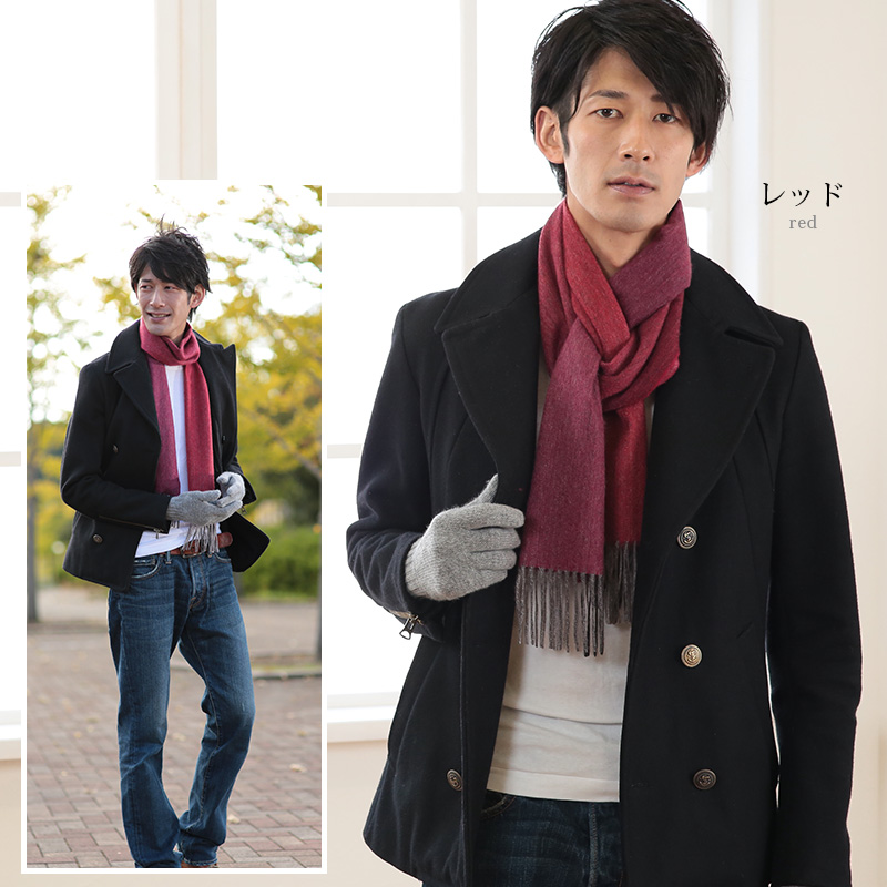 カシミヤ100% チェック柄マフラー レディース フリーサイズ (カシミア カシミヤ100% カシミア100% キャメル ブルー カシミヤマフラー プレゼント クリスマス ギフト 秋冬 かわいい) (在庫限り)