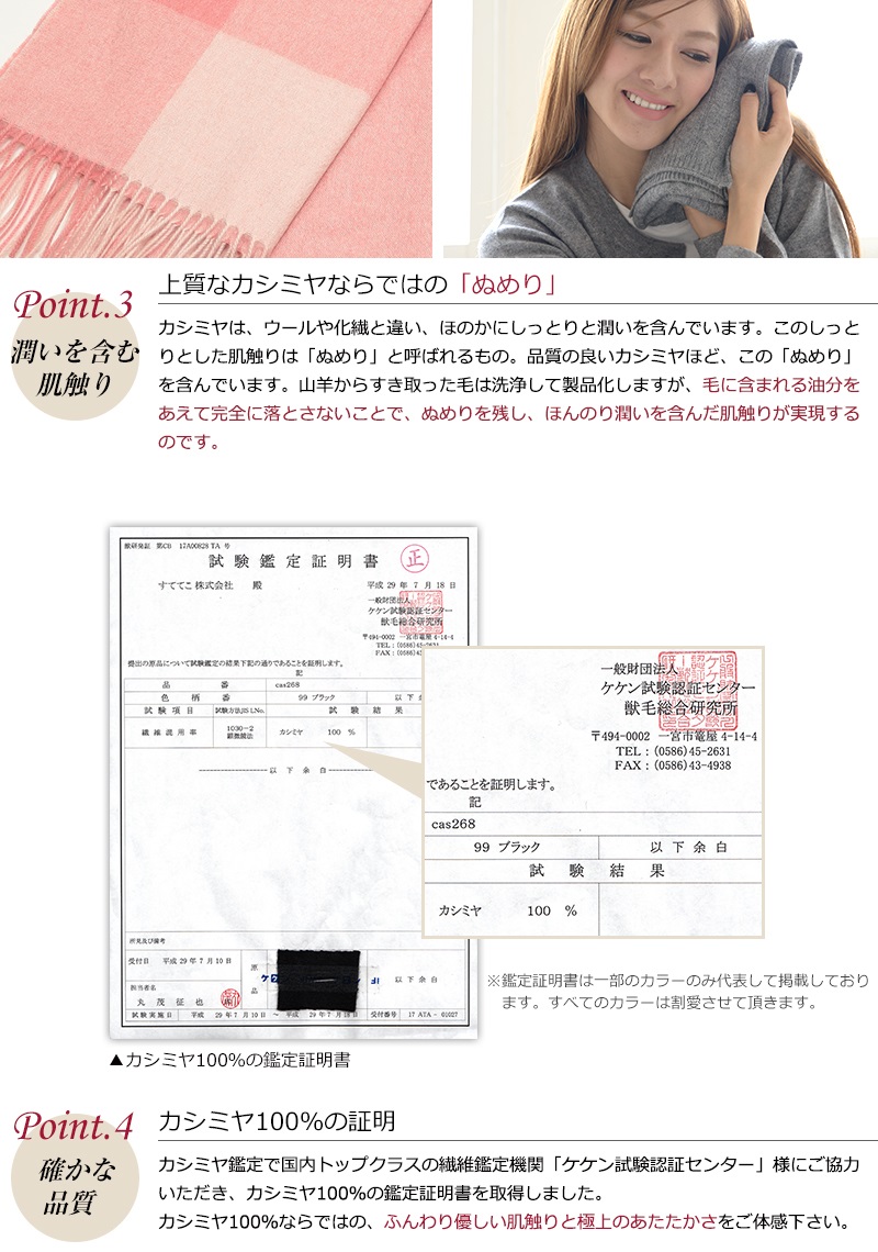 アルカディアルカ カシミヤ100% レディース ブロックチェック柄ストール フリーサイズ (カシミヤ カシミア カシミヤ100% カシミア100% チェック マフラー 大判マフラー クリスマス プレゼント 防寒 秋冬) (送料無料) 【在庫限り】