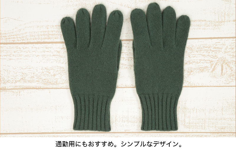 手袋 メンズ カシミヤ ニット フリーサイズ (防寒 暖かい カシミヤ100% 手ぶくろ グローブ カシミア 男性 無地 シンプル プレゼント ギフト arcadiarca) (在庫限り)