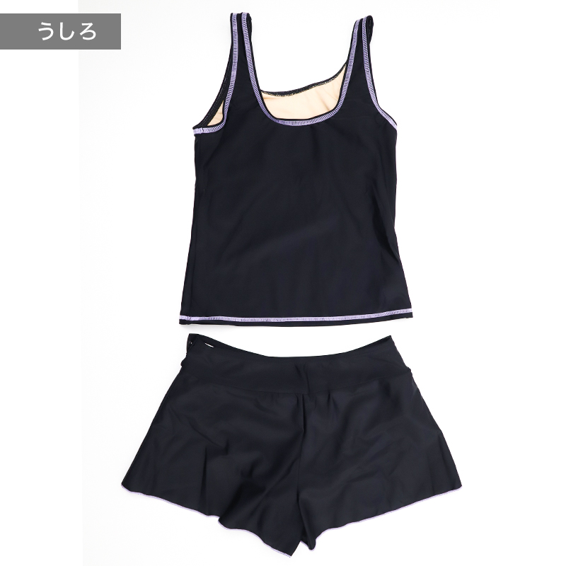 スクール水着 女の子 ワンピース Aライン CONVERSE コンバース キッズ ジュニア 水着 ガールズ スカート スパッツ付き 露出軽減 ゼッケン付き のびるゼッケン 120cm~170cm ナイロン混 ストレッチ 黒 紺 学校用 授業用 プール