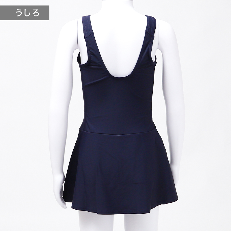 ラッシュガード キッズ 女の子 長袖 ANAP GiRL アナップガール スクール水着 ジュニア 水着 ガールズ UVカット UPF50+ 紫外線カット アイロンゼッケン付き 2WAY ストレッチ 120cm～170cm 柔らかフィット ナイロン混 黒 紺 学校用 プール