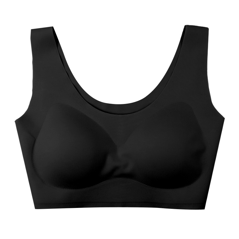ノンワイヤーブラ レディース 脇高 シームレス ブラジャー もっちりカップ 盛れる ズレにくい M L LL 3L 滑り止め 3段ホック リラックスブラ 軽い 黒 グレー ブラウン ノンワイヤー ワイヤーなし ブラ 下着 レディースブラ 脇肉 はみ肉 バスト流れ