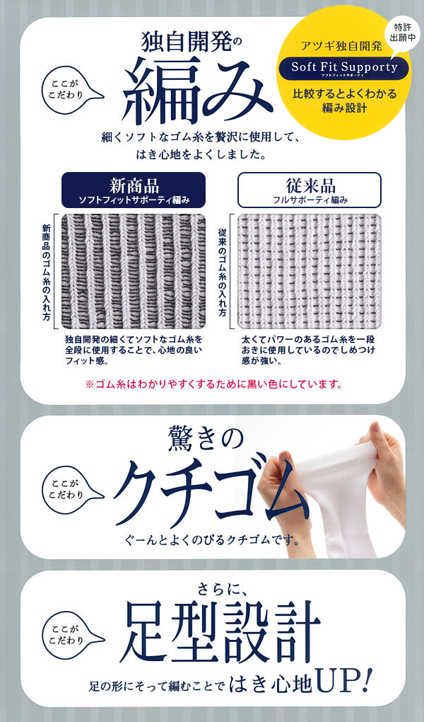 アツギ Rib Socks ソフトフィット 子供スニーカー丈ソックス 4足組 16-18cm~24-26cm (ATSUGI キッズ ジュニア男の子 女の子 メンズ 紳士 男性 リブソックス ソックス 靴下 くつ下 くつした 白ソックス シンプル 無地) 【在庫限り】