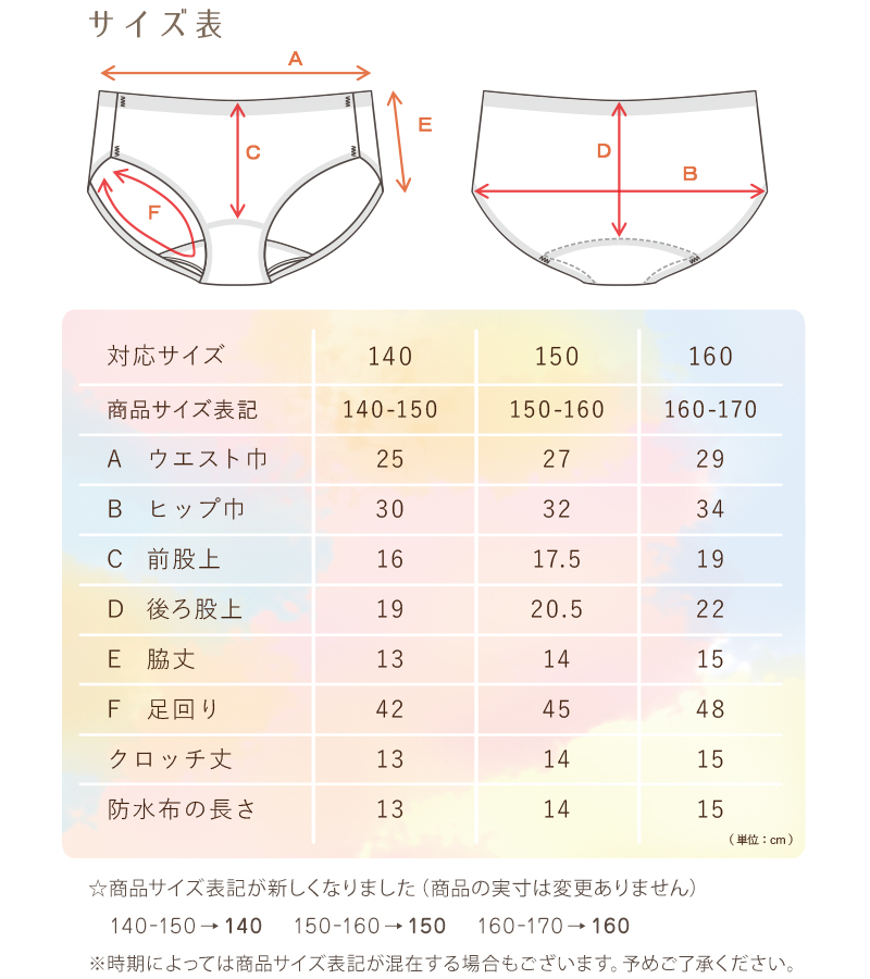 サニタリーショーツ ジュニア 昼用 3枚セット 140～160cm (ショーツ サニタリー 羽 黒 シームレス ジュニア用 生理用ショーツ 小学生 中学生 下着 140 150 160) (送料無料) (在庫限り)