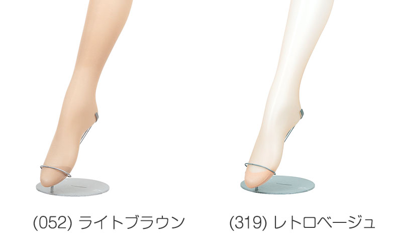 福助 【3足組×2セット】Daily満足 ほどよい透け感 30デニール ひざ下 22-25cm (フクスケ レディース パンスト ストッキング) (在庫限り)
