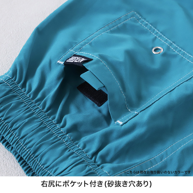 キッズ サーフパンツ 男の子 水陸両用 ハーフパンツ 子供 ショートパンツ  130cm～160cm 海パン 水着 半ズボン 軽量 ポケット付き ウエスト紐 裾スリット プール 海 川遊び キャンプ ボーイズアウトドア スポーツ ハーフボトム スイミング 海水浴