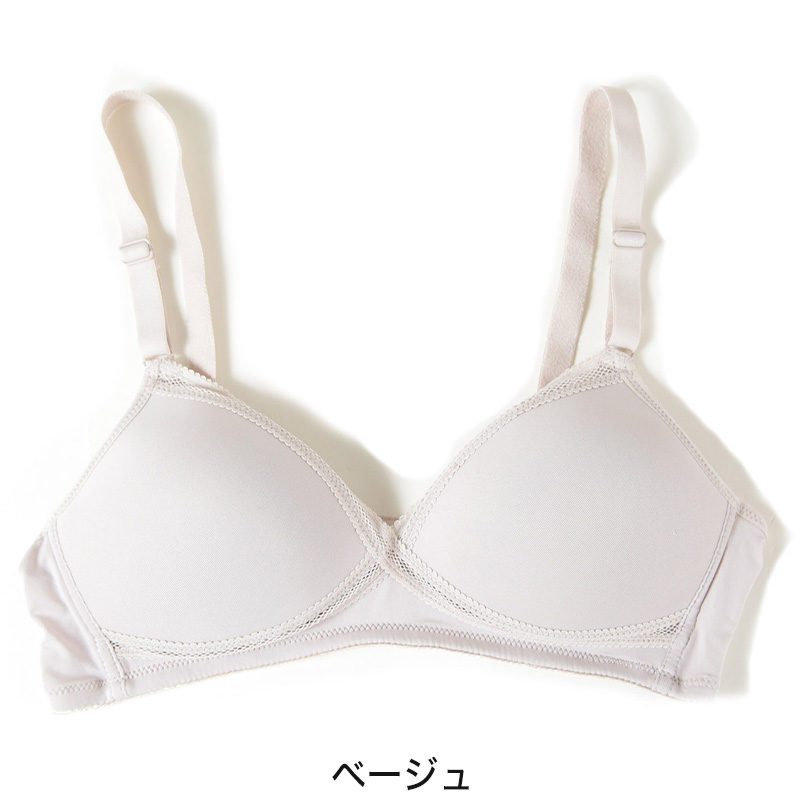 ノンワイヤー ブラジャー 下着 A70～B80 (ノンワイヤーブラ ブラ インナー メッシュ レディース 女性 婦人 シンプル A70 A75 A80 B70 B75 B80)