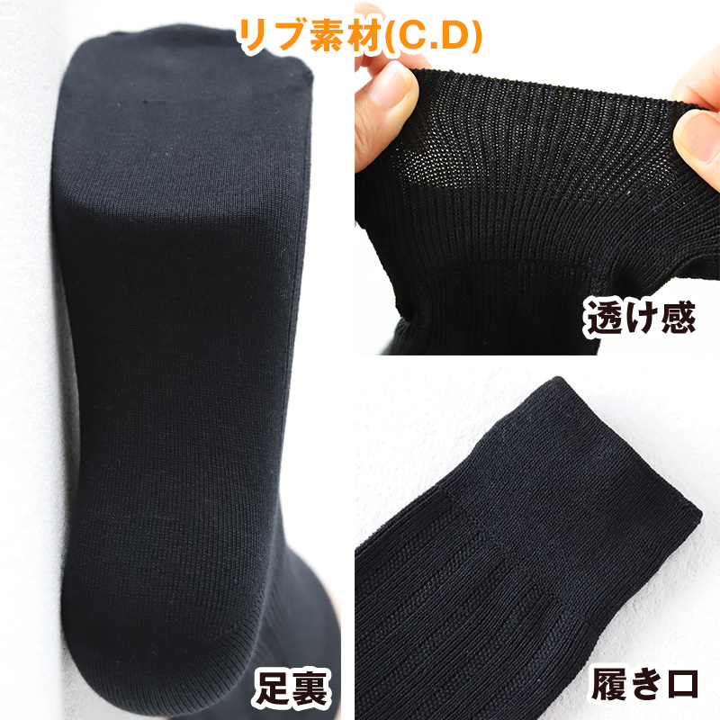 ビジネスソックス 靴下 メンズ クルー丈 ソックス 男性 消臭 抗菌 防臭 2足組 25-27cm (ファブリーズ 通勤 補強 ニオイ対策 綿混 シンプル 無地 2足 黒 紺 灰)