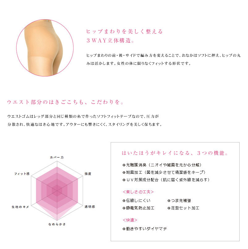 アツギ アスティーグ 肌 ストッキング M-L・L-LL (ASTIGU パンティストッキング パンティーストッキング パンスト レディース 黒 ベージュ 伝線しにくい 透明感 素肌感) (在庫限り)