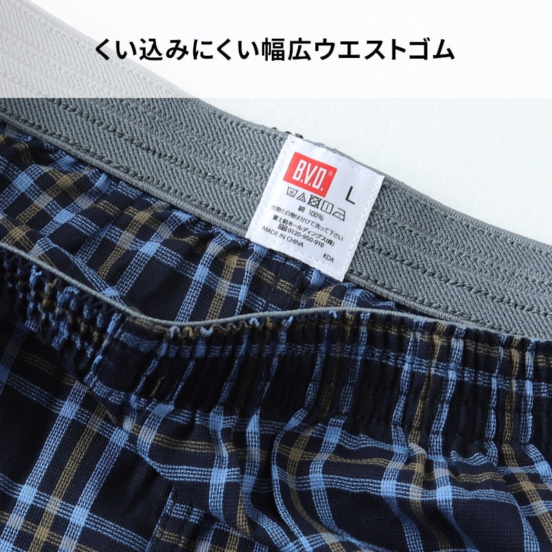 ステテコ メンズ BVD 綿涼 スズテコ M～LL (すててこ 夏 部屋着 ルームウェア ボトム 涼しい bvd パンツ ズボン下 父の日 M L LL)