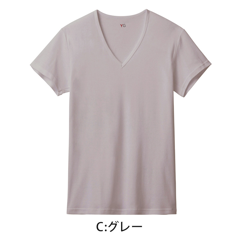 グンゼ インナー メンズ 半袖 綿100% tシャツ クルーネック 消臭 M~LL インナーシャツ 肌着 下着 紳士 男性 吸汗速乾 インナーウェア YG ワイジー シャツ M L LL 汗臭 ムレ 白 灰 綿100 ネクストラ ネクストラプラス