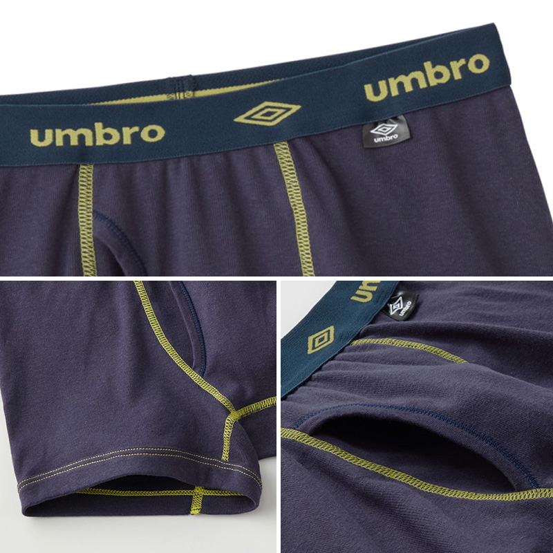 グンゼ umbro 子供 ボクサーブリーフ 2枚 セット 綿100 140～170 (アンブロ パンツ 前あき ボクサーブリーフ 下着 インナー 綿 吸汗速乾)