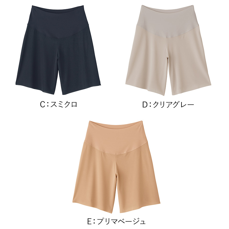 グンゼ レディース フレアパンツ ペチパンツ M～LL (アドバンスレーベル ペチコート 透けない 透け防止 インナー ランジェリー カットオフ)