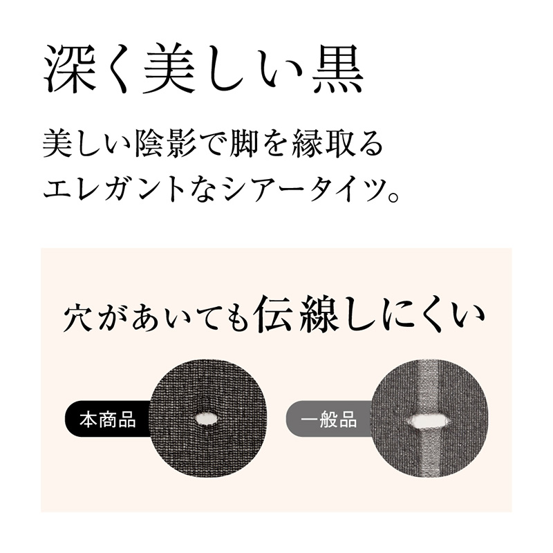 グンゼ サブリナ ストッキング 25デニール 黒 透明感 M-L・L-LL (GUNZE SABRINA ストッキング 丈夫 UV対策 伝線防止 ブラック 黒ストッキング)