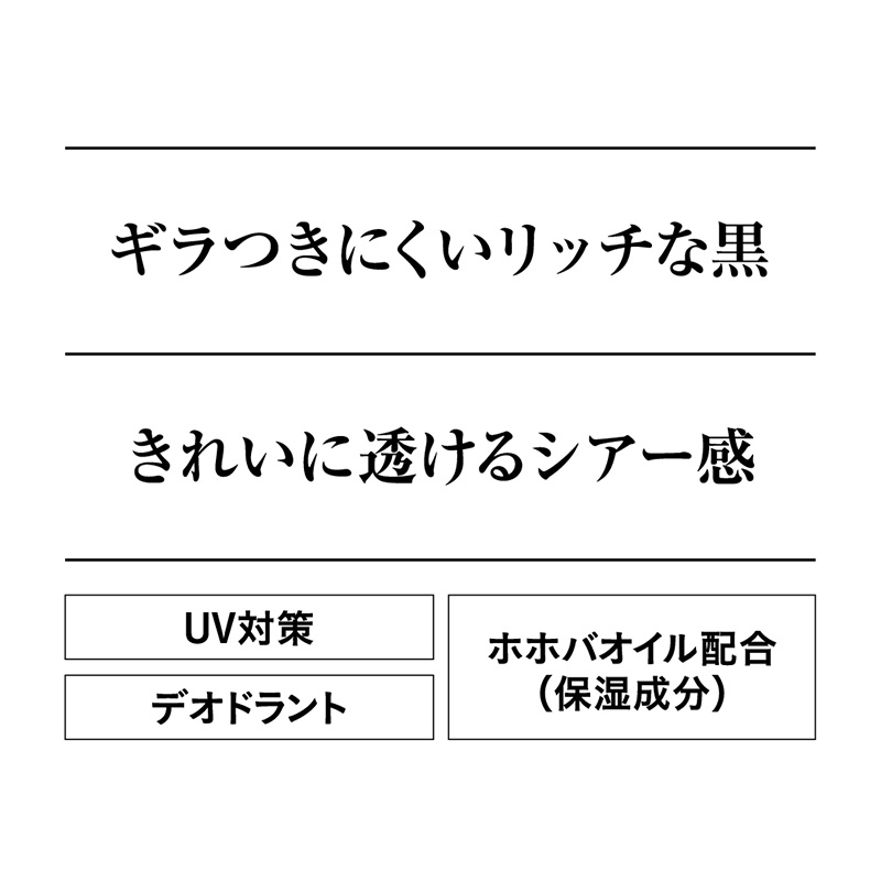 グンゼ サブリナ ストッキング 25デニール 黒 透明感 M-L・L-LL (GUNZE SABRINA ストッキング 丈夫 UV対策 伝線防止 ブラック 黒ストッキング)