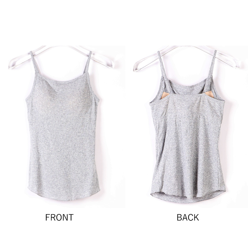 グンゼ キテミル カップ付き タンクトップ 綿100 リブ M L レディース kitemiru ブラトップ ラン型 リブ 綿 インナー アウターに合う ノンワイヤー