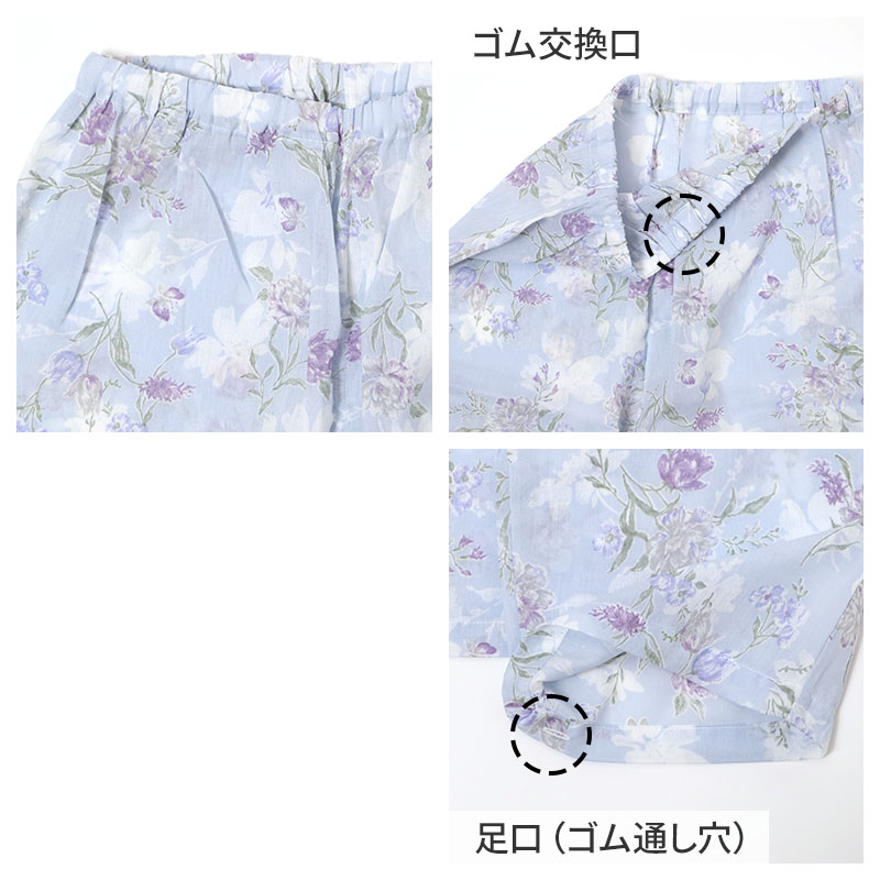 グンゼ パジャマ メンズ 綿100 半袖 長ズボン 長パンツ 吸汗速乾 S M L LL 3L 速乾 春夏 夏用 薄手 涼しい 前開き ポケット付き ゴム取替可 紳士 男性 ルームウェア 部屋着 寝間着 寝巻き ナイトウェア 綿 コットン 上下セット 入院 (送料無料)