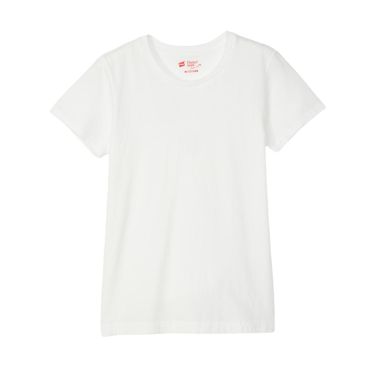 ヘインズ tシャツ レディース 半袖 綿100% ジャパンフィット 2枚組 M・L (Tシャツ 綿 無地 インナー シャツ クルーネック)