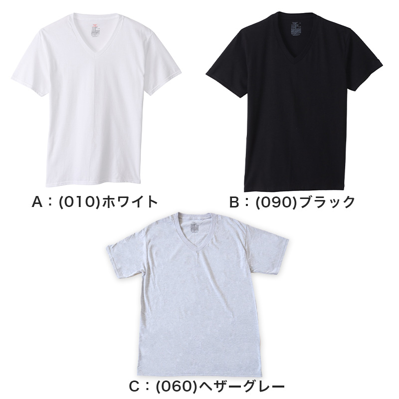 ヘインズ クルーネックTシャツ 3枚組 BIG 3L・4L (Hanes Global Value Line 綿100 インナー アンダーウェア 肌着 下着)