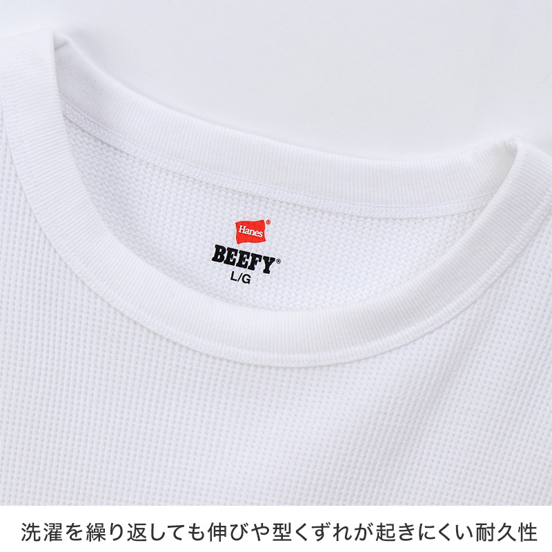 メンズ ヘインズ クルーネック 半袖 Tシャツ 2枚組 M～LL Hanes 丸首 メンズシャツ シャツ メンズインナー インナー トップス 大きいサイズ
