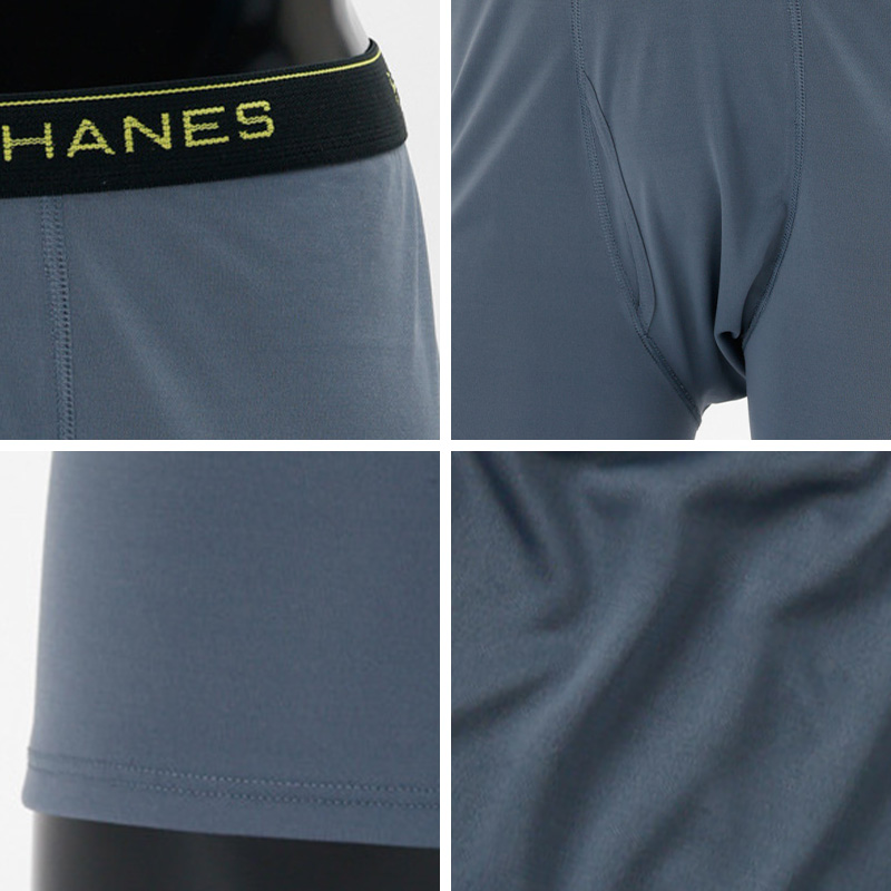 ヘインズ BEEFY ビーフィー メンズ サーマル ヘンリーネック ロングスリーブ S~XL Hanes ワッフル生地 ヘビーウェイト トップス 長袖Tシャツ 男性 丈夫 無地 BEEFY-T