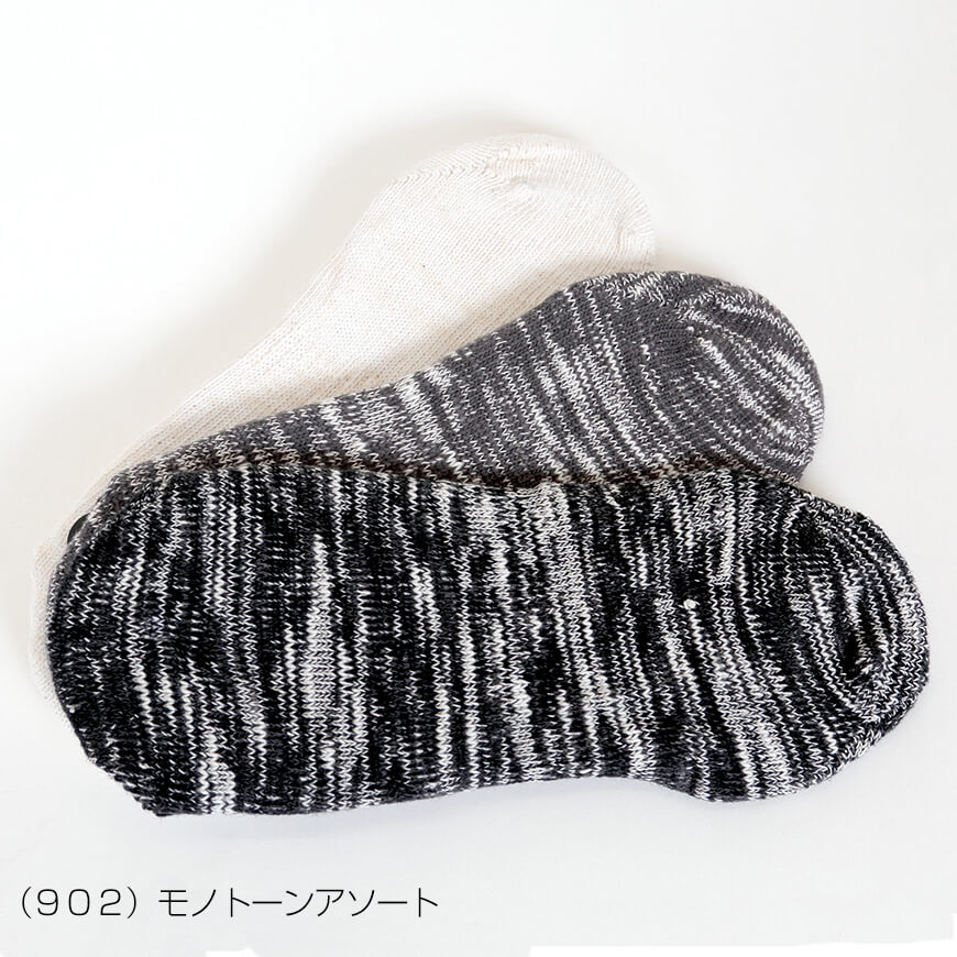ヘインズ フットカバー スラブ 3足組 25-27cm (Hanes メンズ ソックス 3P) 【在庫限り】