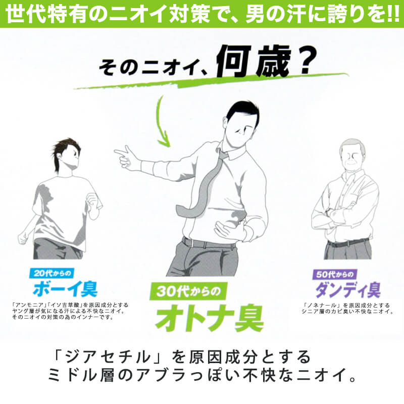 グンゼ 肌着DE消臭 ミドル脂臭対応インナー VネックTシャツ (V首)(M~LL)(GUNZE 男性 紳士 下着 肌着 インナー ニオイ対策) 【在庫限り】