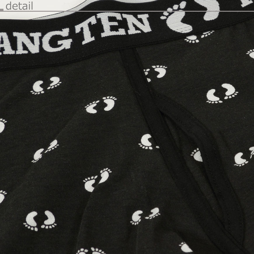 HANG TEN ベア天竺 前あきボクサーパンツ M~LL (ハンテン ボクサーブリーフ 大きい) 【在庫限り】
