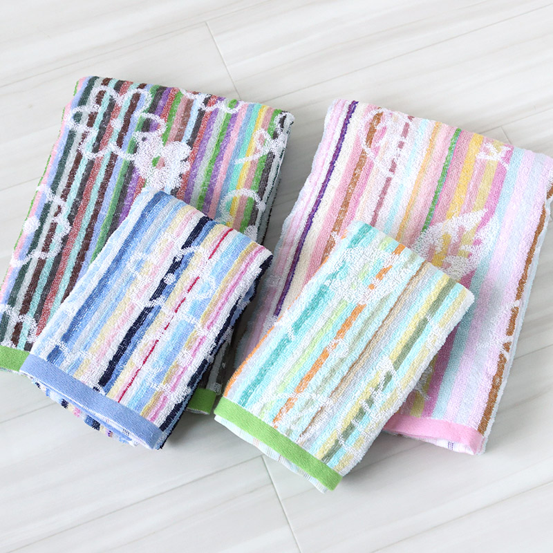 バスタオル タオル かわいい 柄 綿 おしゃれ バス用品 雑貨 約60×120cm 乾きやすい カラフル 花柄 植物 エコタオル 植物柄 eco (在庫限り)
