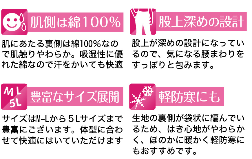 スパッツ 3分丈 綿 3枚セット M-L～5L (レギンス 大きいサイズ 3l レディース スポーツ インナー 黒 中学生 高校生 セット)