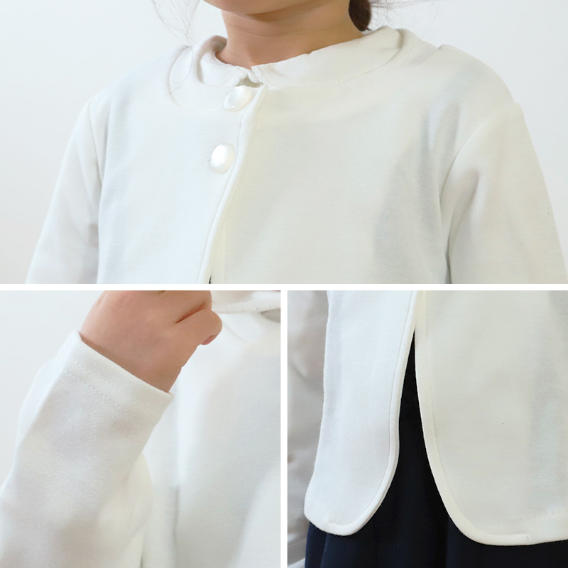 キッズ ボレロ フォーマル 女の子 ジャケット 110cm～130cm 入園 準備 入学 お受験 子供服 学校用 発表会 冠婚葬祭 女子 女児 スクール 110 120 130